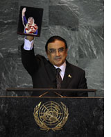 From Slate site: President Zadari of Pakistan