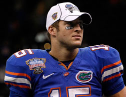 Tim Tebow in photo posted by Slate