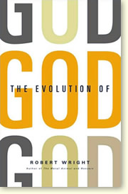 Book cover, The Evolution of God