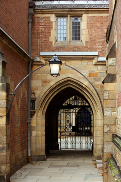 Slate photo of Yale archway