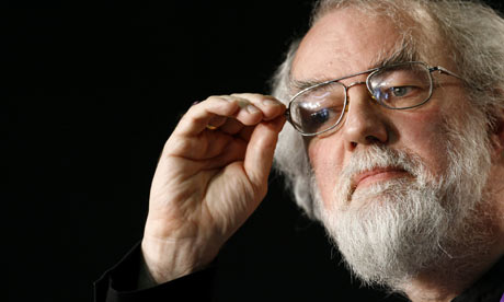 The Archbishop of Canterbury, Rowan Williams, says he has yet to hear a legal defence of Israeli settlement construction on occupied land. Photograph: Andrew Winning/Reuters