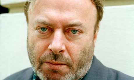 Photograph: Eamonn McCabe for the Guardian; Description: Since Christopher Hitchens began writing about his cancer, people in America have started praying for him.