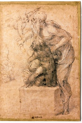 Photo credit: Casa Buonarroti, Florence; 'The Sacrifice of Isaac' (c. 1535) by Michelangelo