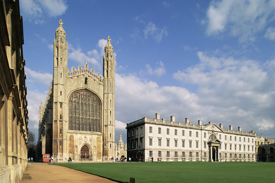 Corbis photo of King's College Chapel from the Cam