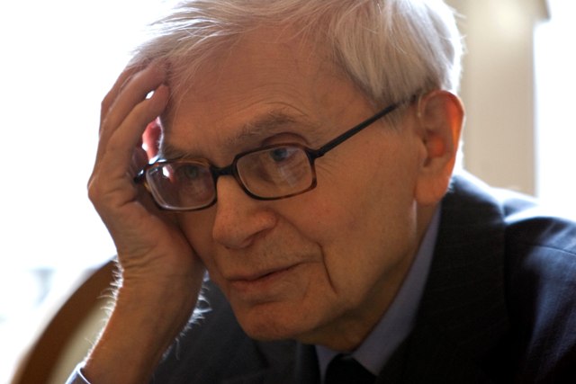 Photo: Bernard d'Espagnat, 13 March 2009/Charles Platiau