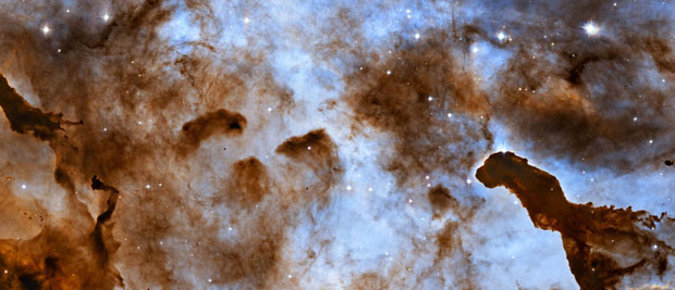 Image of the Carina Nebula courtesy of NASA, ESA, and the Hubble Heritage Team (STScI/AURA) 