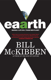 photo:  Covershot of "eaarth" by Bill McKibben