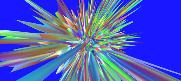 illustration: colorful explosion; credit: Andre Linde, Discover