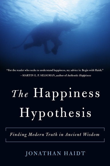 Cover of Jonathan Haidt's The Happiness Hypothesis