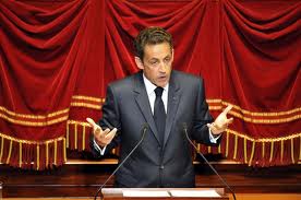 Reuters photo of President Nicolas Sarkozy