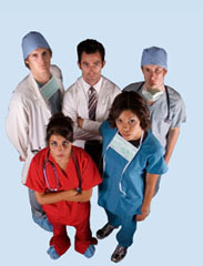 Photo of anesthesiologists from the American Board of Anesthesiologists web site