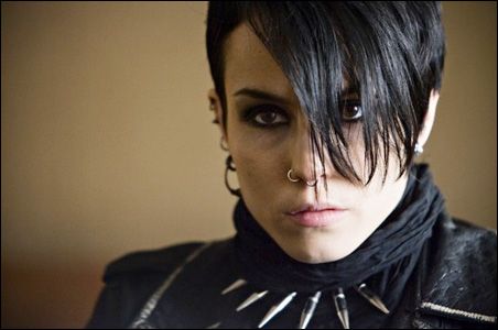 Photo Credit: Music Box Films; Description: Actress Noomi Rapace as Lisbeth Salander in the 2009 feature film version of "The Girl with the Dragon Tattoo."