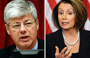 Representative Bart Stupak, and Speaker of the House Nancy Pelosi From left: Kevin Lamarque / Reuters; Tim Sloan / AFP / Getty Images   Read more: http://www.time.com/time/politics/article/0,8599,1967819,00.html#ixzz0x3oGSsrp