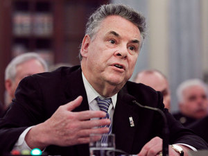 Photo credit: Manuel Balce Ceneta/AP; Description: House Homeland Security Chairman Peter King (R-NY), shown on Capitol Hill in February, will preside over a hearing Thursday on radicalization among American Muslims. King says the hearing is necessary to investigate homegrown terrorism. Critics say he has an agenda. 
