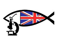 illustration: British Christian fish with microscope; credit: Keith Simmons, USA Today