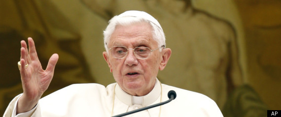 Photo credit: AP; Description: Pope Benedict XVI