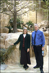 photo:  Ken Ham and Eugine Scott